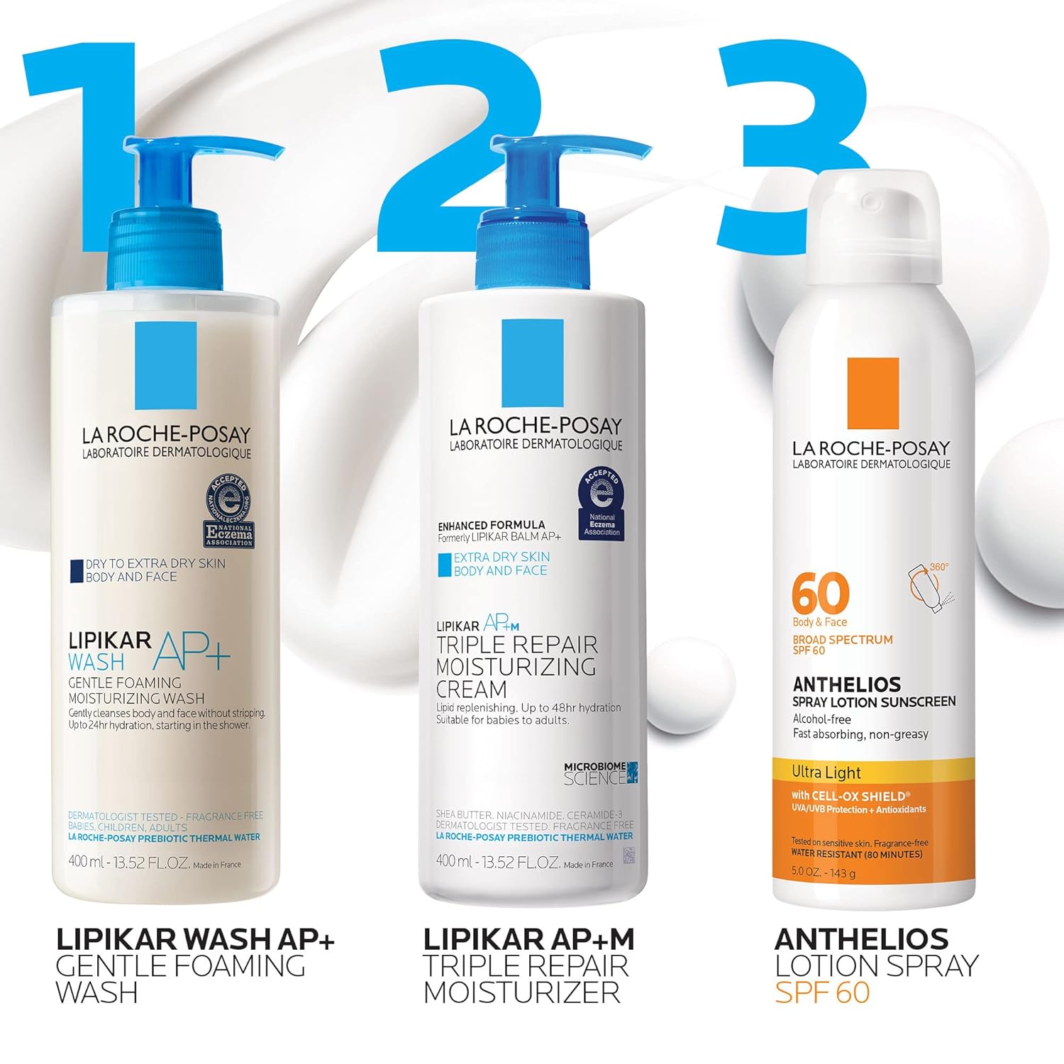 SPF 60 Sunscreen Spray Lotion, 5 Fl. Oz. L497