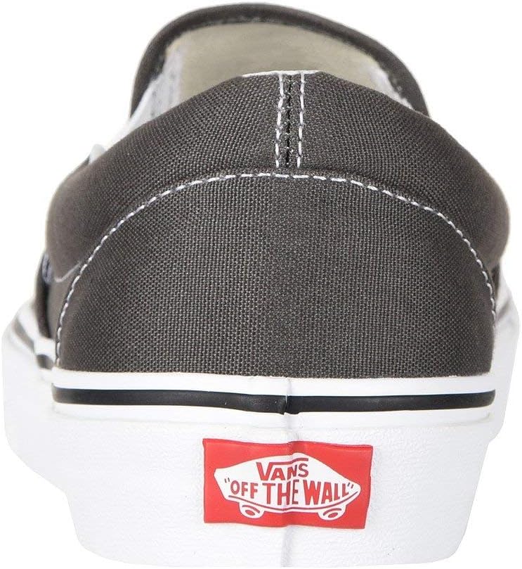 Classic Slip-On Core, Charcoal/White, Size 9 C665269