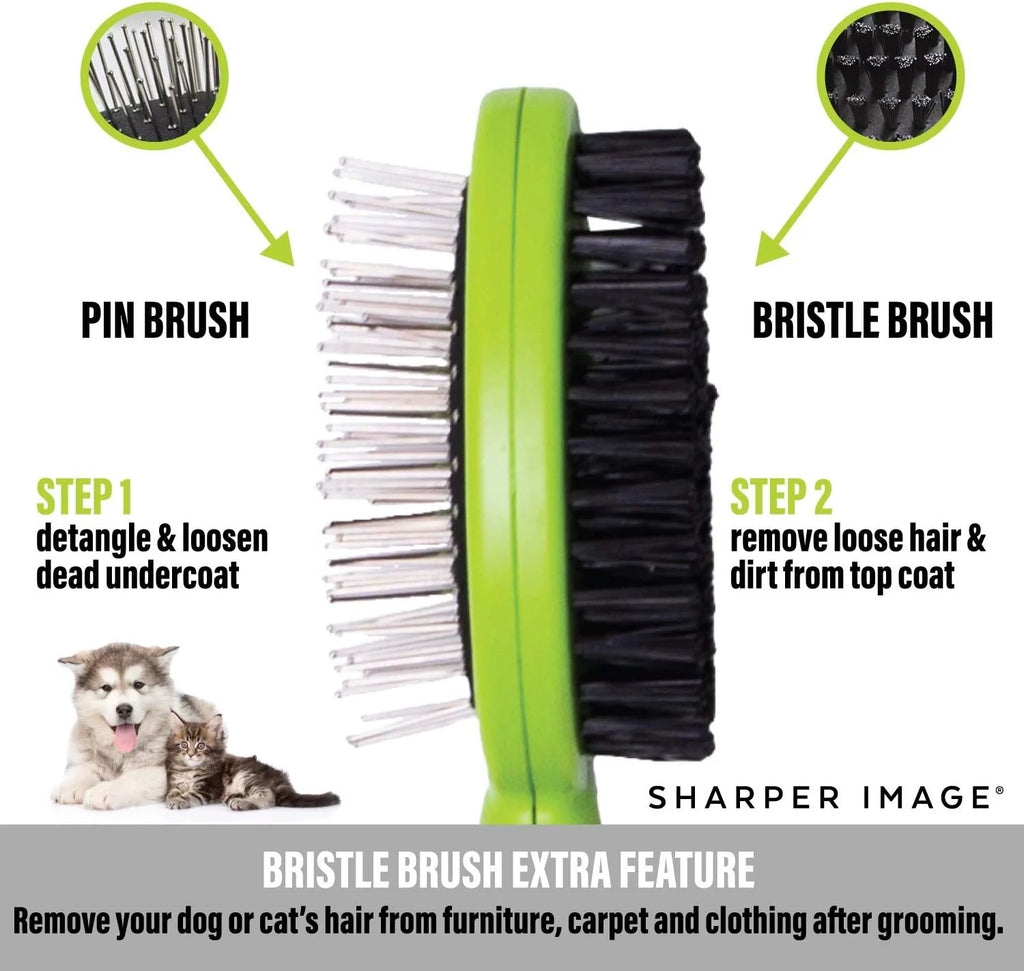 2 Sided Pet Grooming Brush V9975