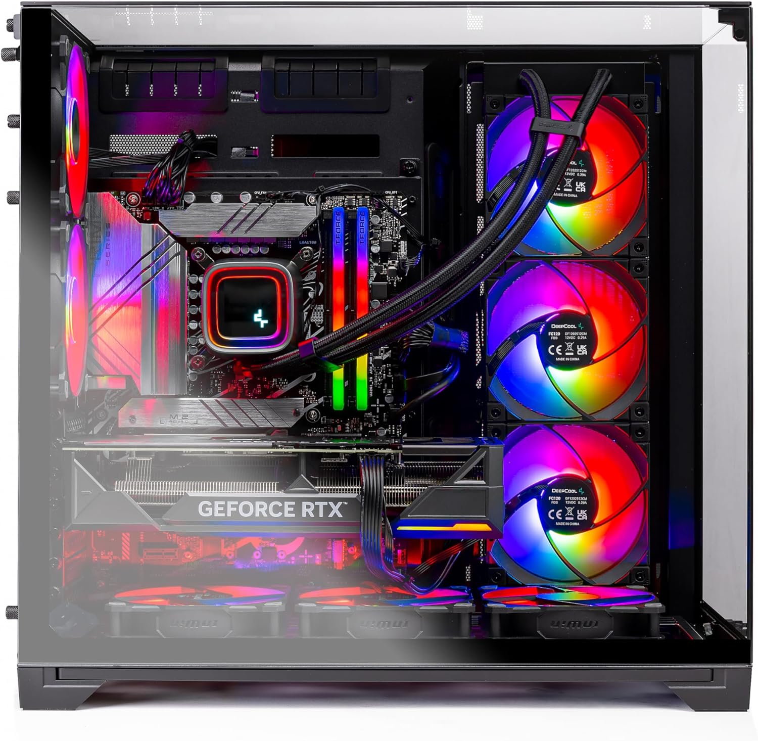 Ryzen 7 7700X RTX 4070 Ti Super 16GB 1TB Gen4 SSD 32GB DDR5 RAM 750W Gold PSU Gaming PC L950