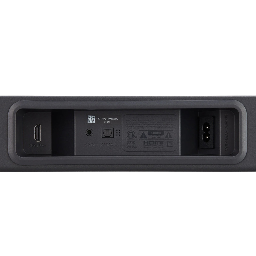 2.1 Soundbar System with 2 Speakers and Built-in Subwoofer, 36 Q868844
