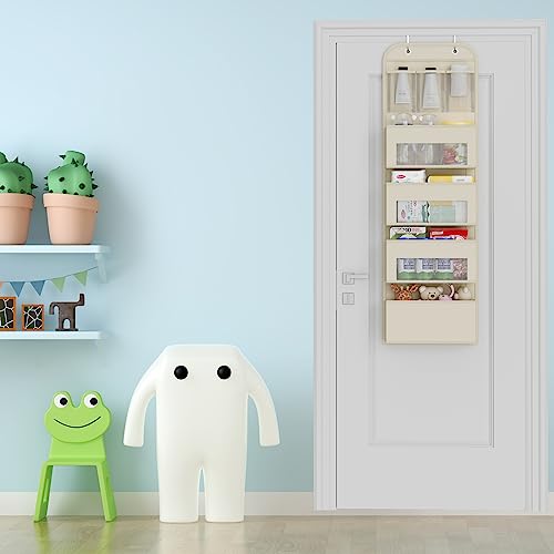 4-Shelf Grey Door Hanging Organizer C57668