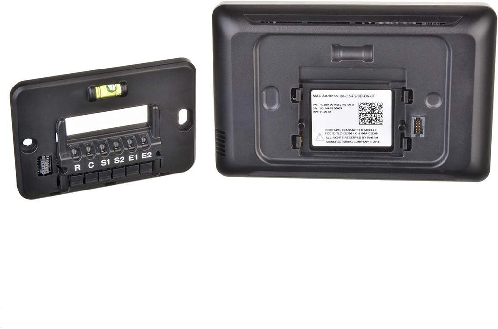 Black Smart Thermostat A9823