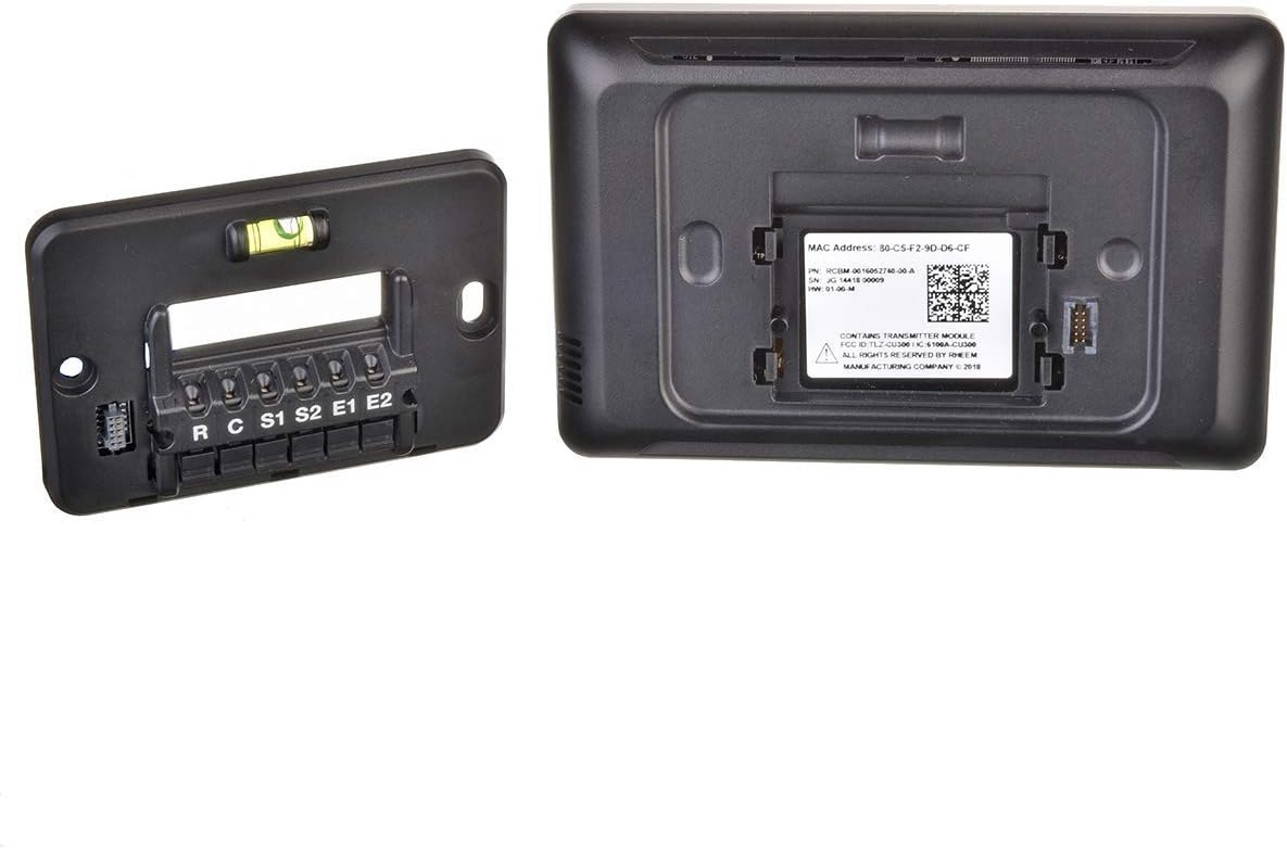 Black Smart Thermostat A9823