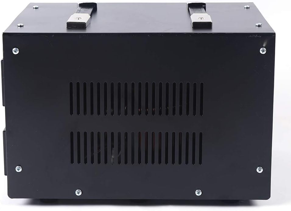 10000W Voltage Converter Transformer Step Up/Down 110V/220V Heavy Duty with 2 US Outlets, 2 Universal Outlets, Circuit Breaker Y551846