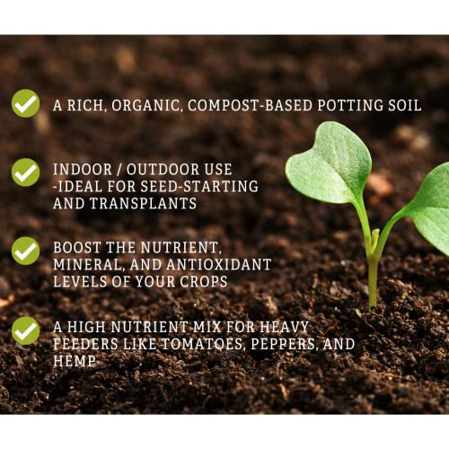 20 Quarts Organic Potting Soil Mix Q15938