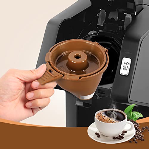 Reusable Single Serve Coffee Filter, 2 Pack, Brown L2689