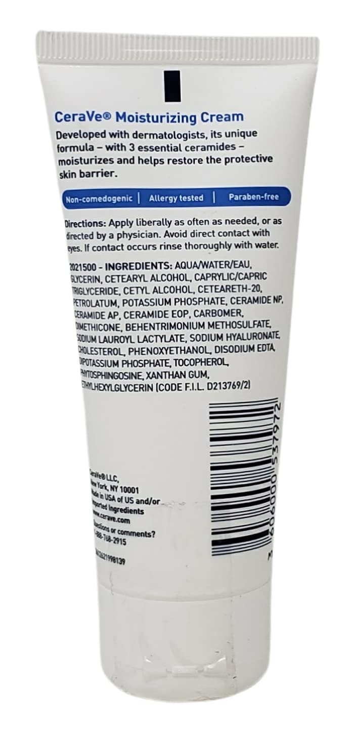 19 oz Moisturizing Cream with Pump and 1.89 oz Travel Size W746444