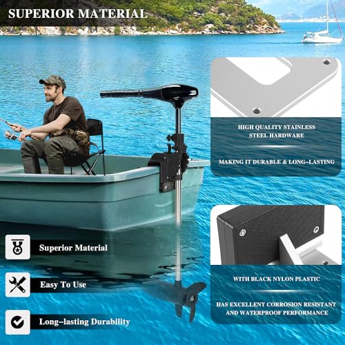 Universal Transom Trolling Motor Mount for Kayaks S66076
