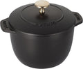 Cast Iron 1.5-qt Petite French Oven Matte Black O8476
