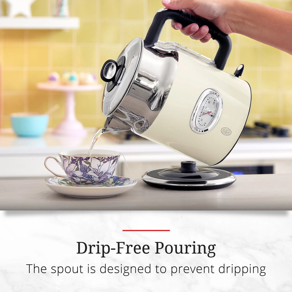 Cream 1.7L Electric Kettle K610