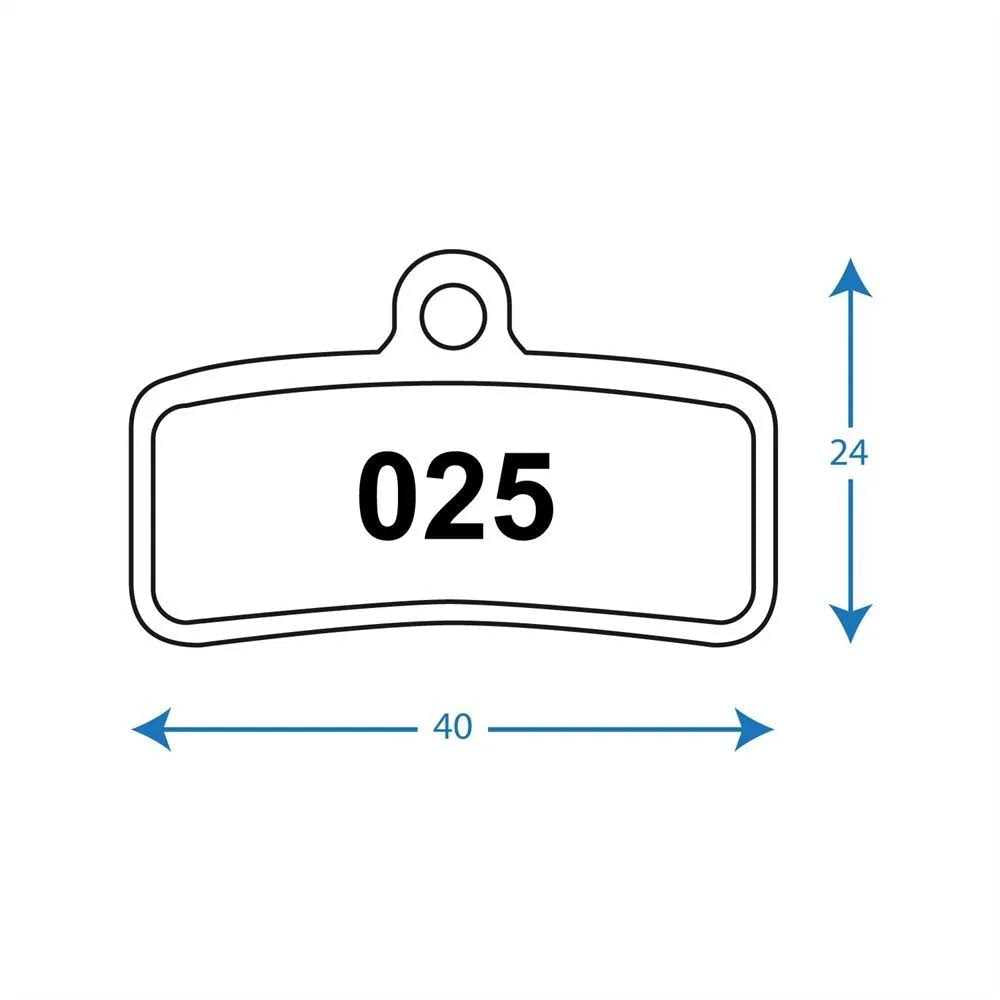 4-Piston Brake Pads F19210