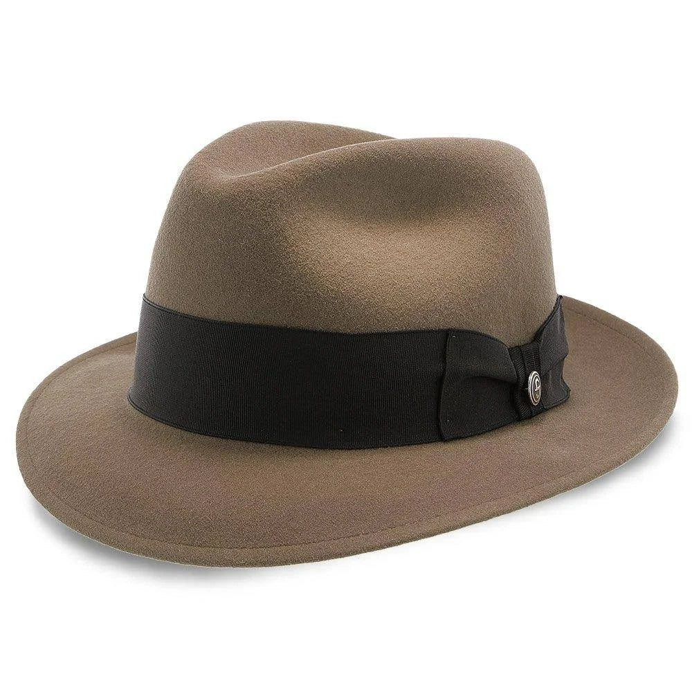 Black Wool Fedora F768784