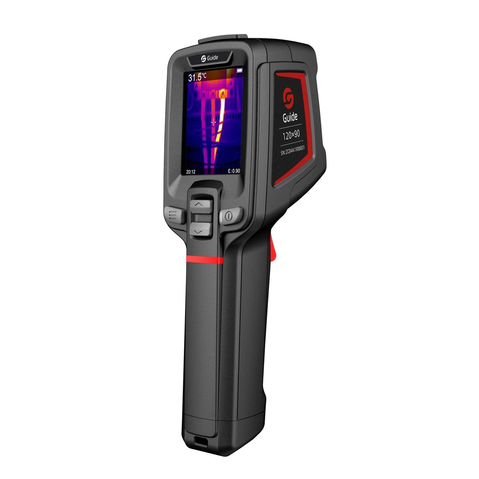 Portable Thermal Camera 2000mAh Rechargeable 2.4-inch Handheld Thermal Imager B343