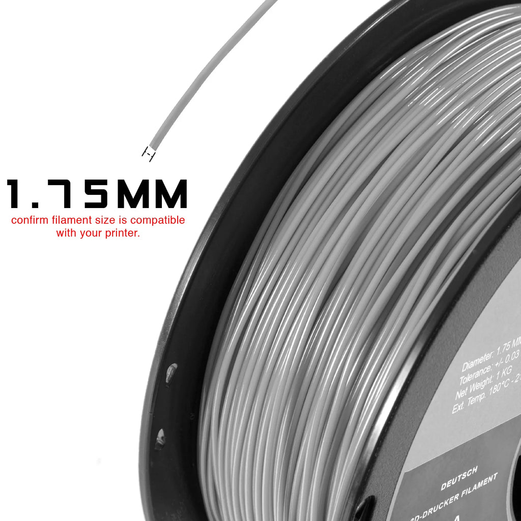 Gold 1.75 mm PLA 3D Printer Filament 1 kg Spool F1368
