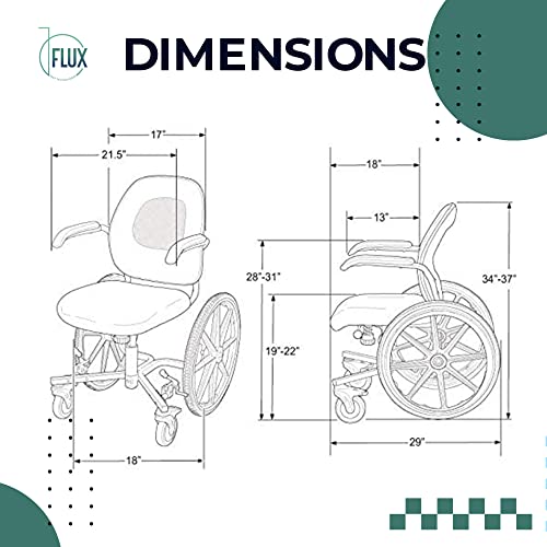 Slim-Line Steel Narrow Wheelchair P732