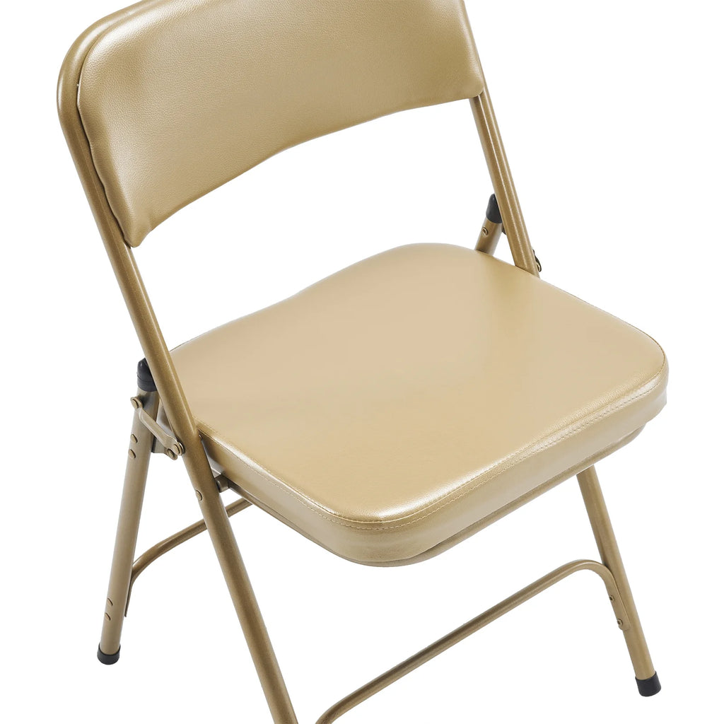 2 Pack Metal Folding Chairs with Padded Seat and Back O1243