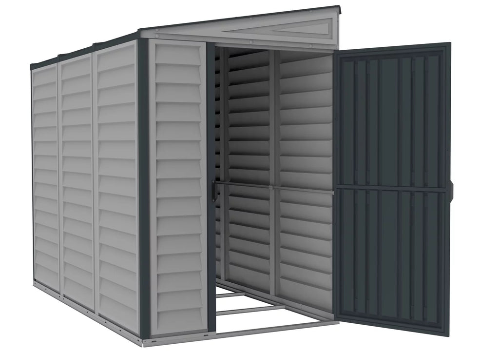 4ft x 8ft Vinyl Resin Outdoor Storage Shed Z9202