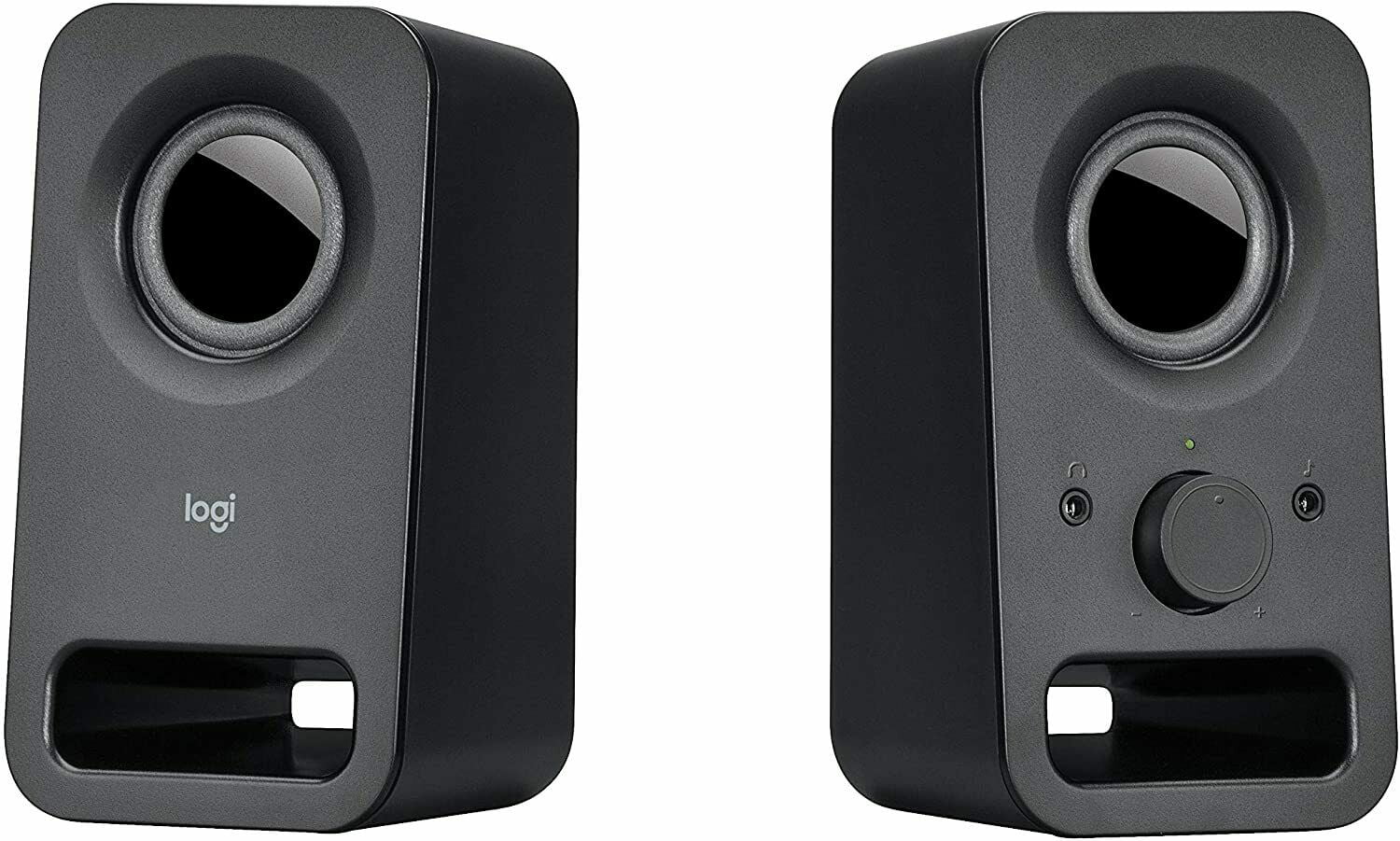 Black Wired Computer Speakers N889828