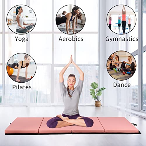 4'x6'x2"/4'x8'x2" Folding Gymnastics Mat X1436