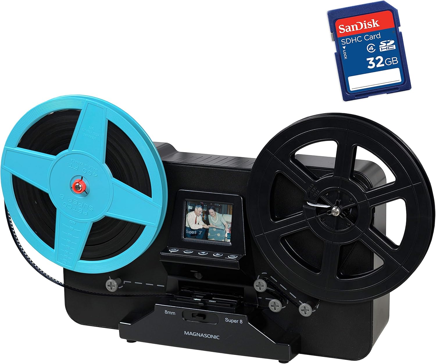 Super 8/8mm Film Scanner with 2.3 Screen V317811