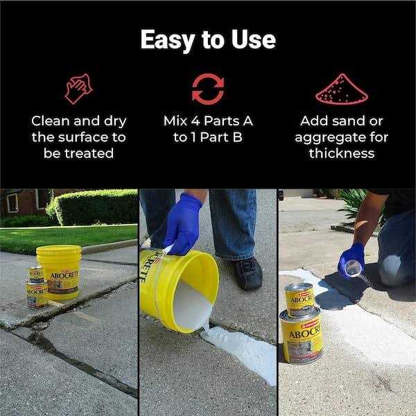 Light Gray Self-Leveling Epoxy Concrete Patching Compound Z10856