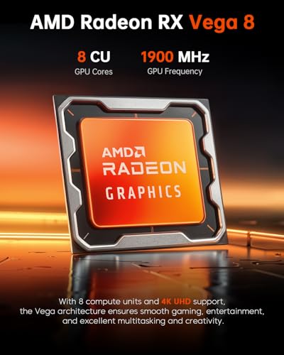 Mini PC Ryzen 7 5700U 32GB DDR4 1TB NVMe SSD S42356