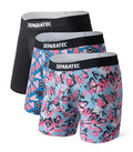 Men’s Boxer Briefs with Dual Pouch Bamboo Rayon 3 Pack J226500