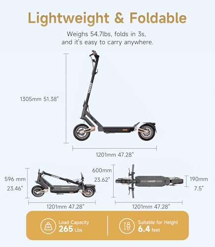 Electric Scooter with 10 inch Tires J70760