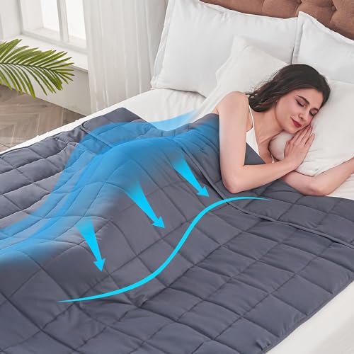 15 lbs Queen Size Cooling Weighted Blanket H536111