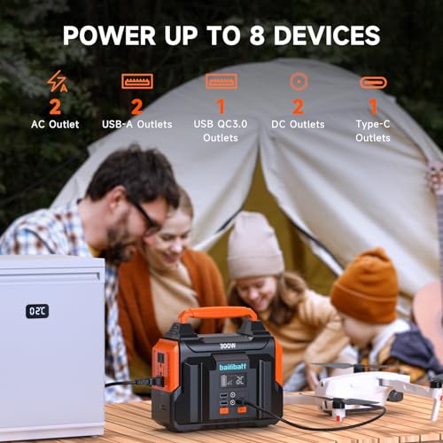 Portable Power Station 300W 257wh Lithium Battery D662211