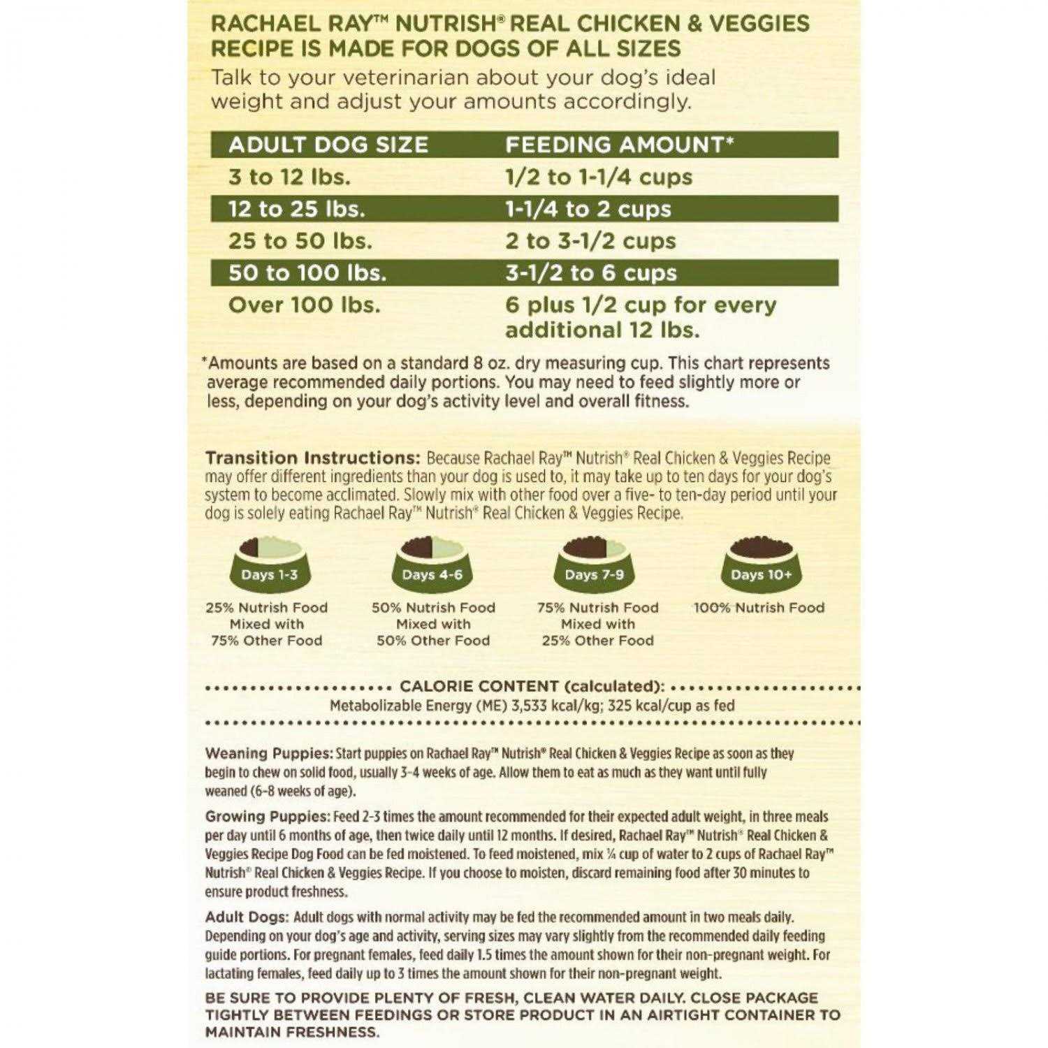 Real Chicken & Veggies Recipe Dry Dog Food D265517