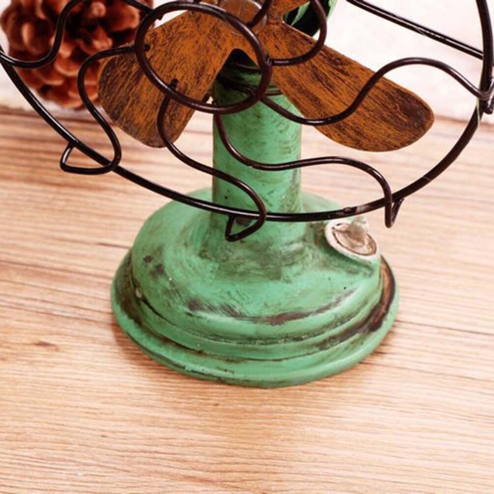 Green Plastic Oscillating Standing Fan M736779