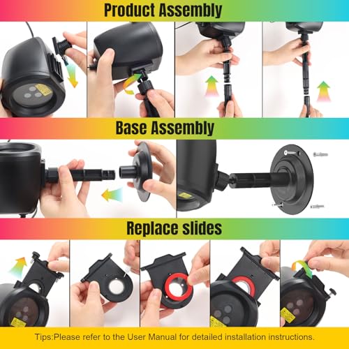 Outdoor Laser Lights Projector with Remote R20832