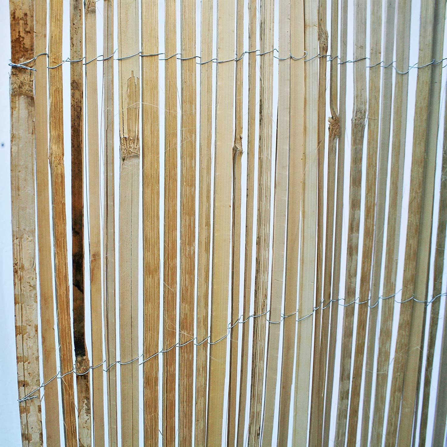 Natural Split Rolled Bamboo Fence Panel 4 ft H x 6 ft L M255176