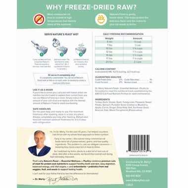 Poultry Freeze Dried Raw Cat Food W66258