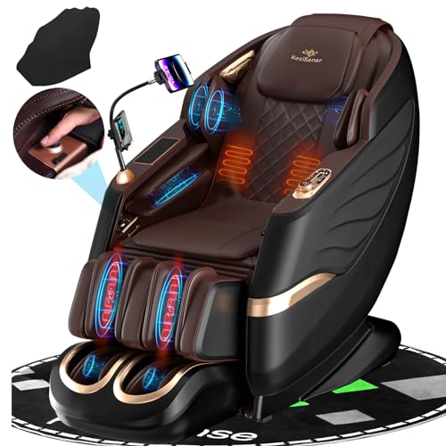 Full Body Zero Gravity SL-Track Shiatsu Massage Chair with Heat Q97052