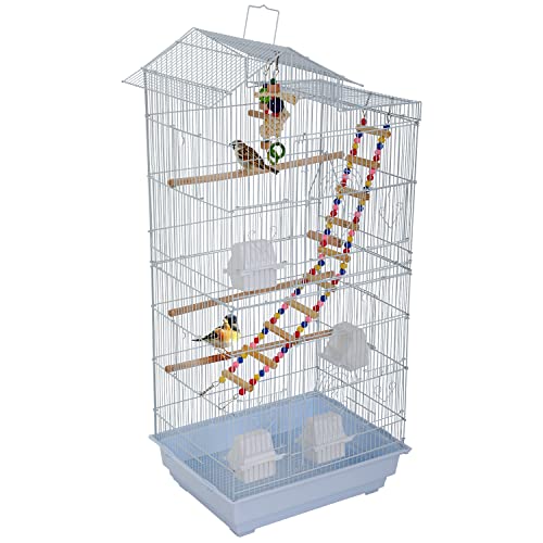 39 inch Large Flight Cage with Bird Stand L344