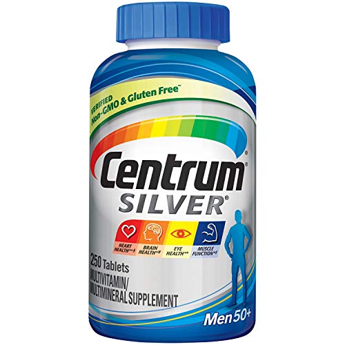 250 Count Multivitamin Supplement for Men 50 Plus D6827