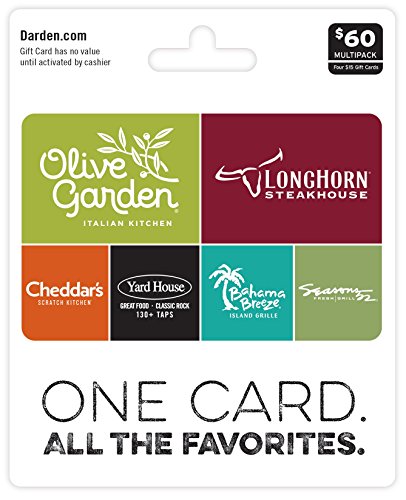 $60 Multi-Pack Gift Cards Q18613
