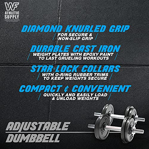 Adjustable Dumbbells, 20lb, 25lb, 30lb, 52.5lb, 100lb T6669