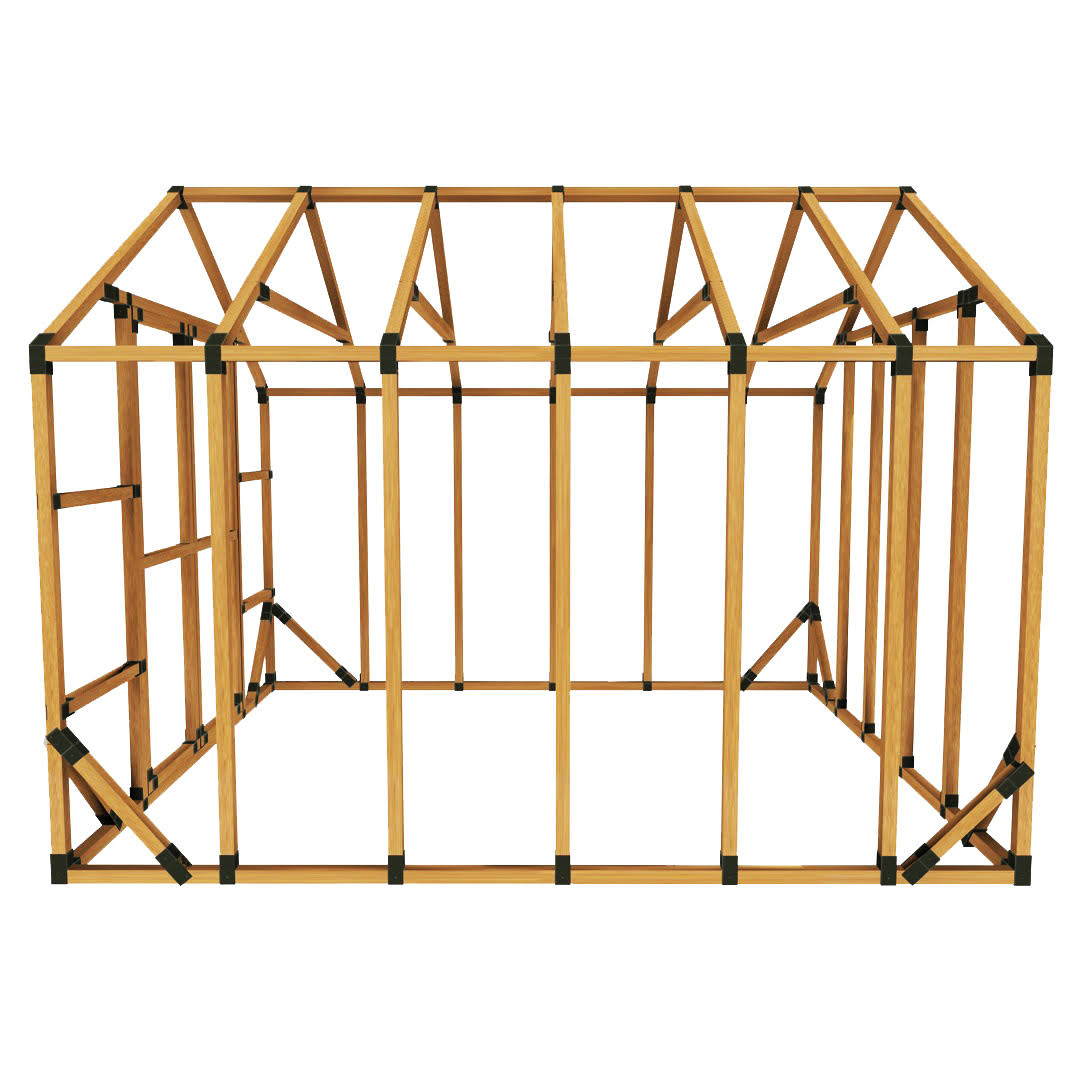 10 ft. W x 12 ft. D Greenhouse Bracket Kit G34825