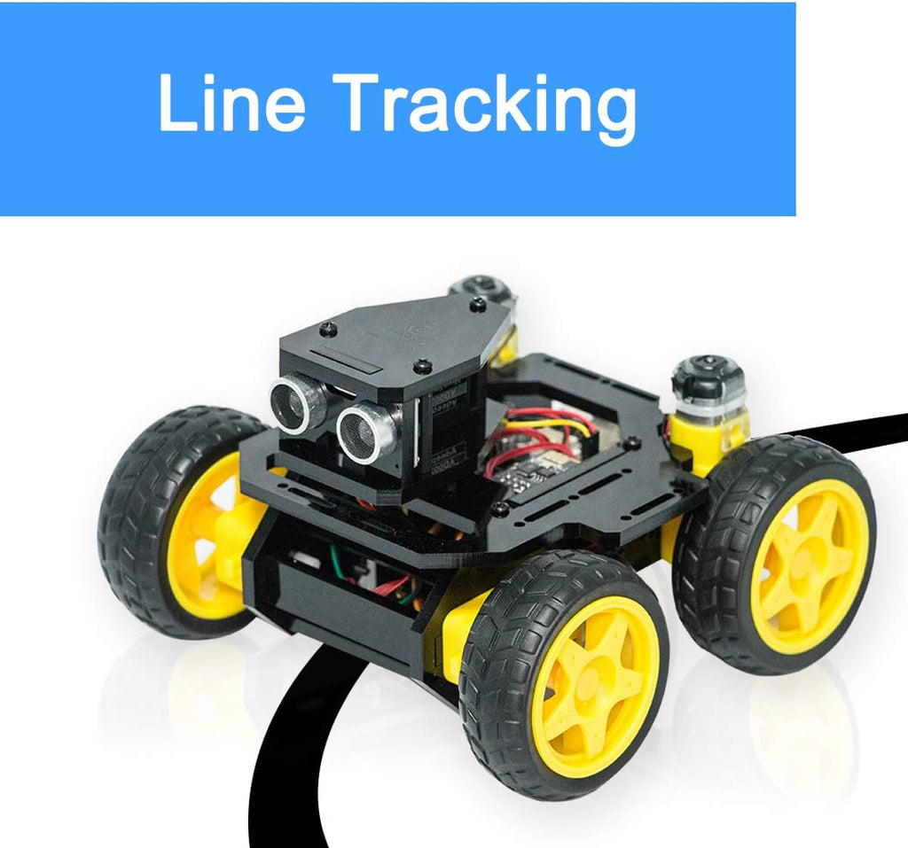 4WD Smart WiFi Robot Car Kit Compatible with Arduino UNO R3 S903338
