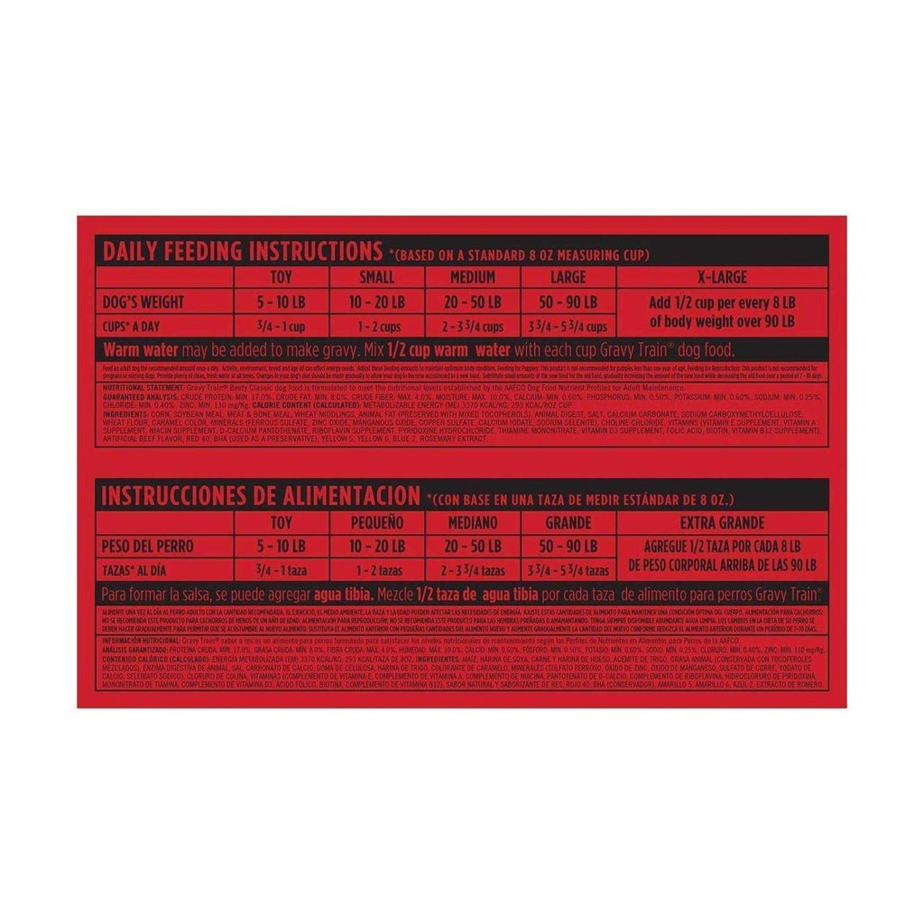 Beefy Classic Dry Dog Food J5420