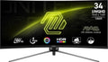 34-inch UWQHD 3440 x 1440 180Hz 1ms Black Computer Monitor H89742