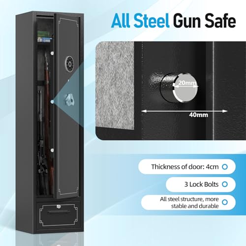 6 Gun Safe with Drawer J8223