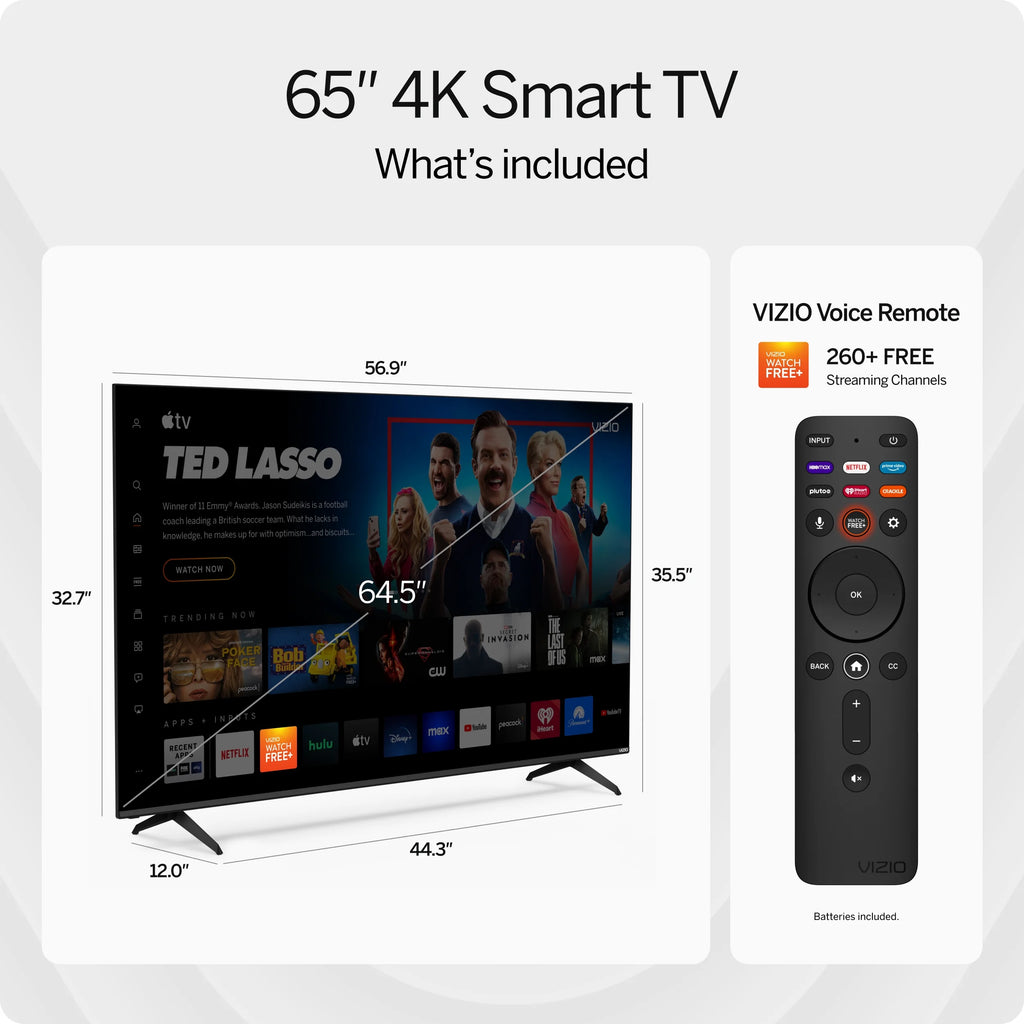 65" Class 4K LED HDR Smart TV U611