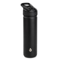 Black 26 oz Stainless Steel Water Bottle K37768