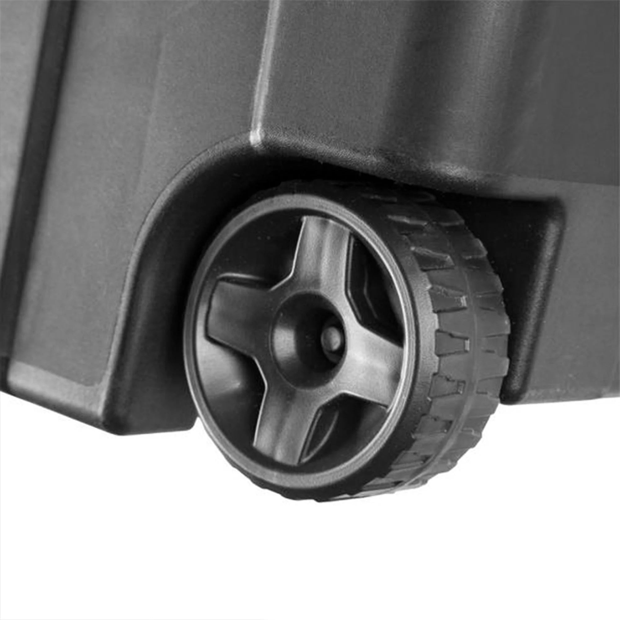 Black 8 Pack 40 Gallon Wheeled Storage Tote L231962
