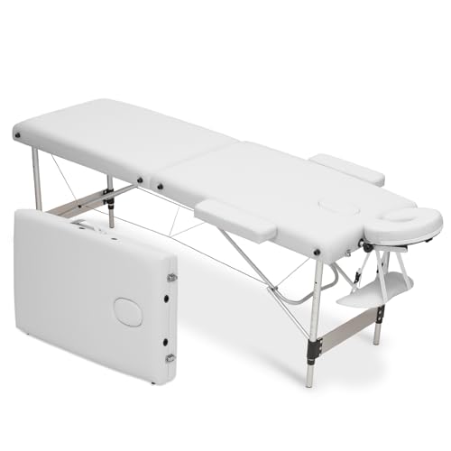 Black Foldable Massage Table with Carry Case X97911
